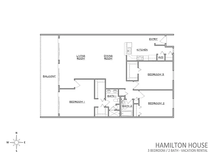 Hamilton House 306 Apartment *